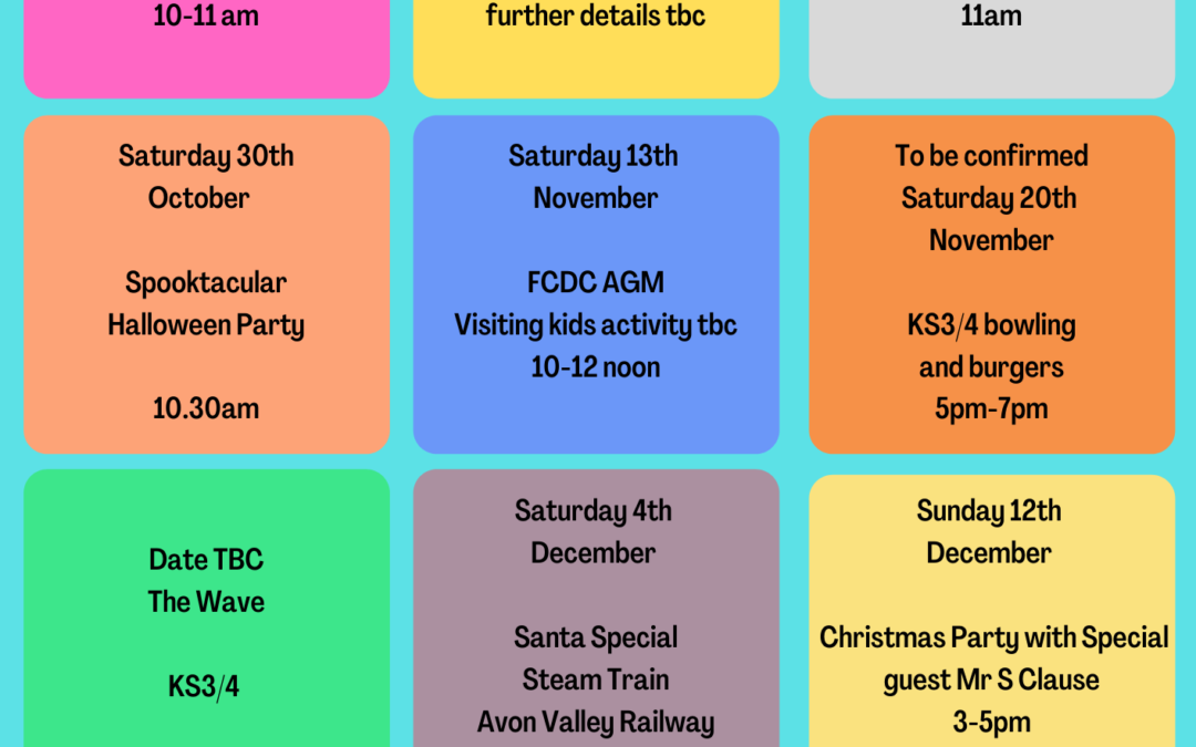 What’s on at FCDC!